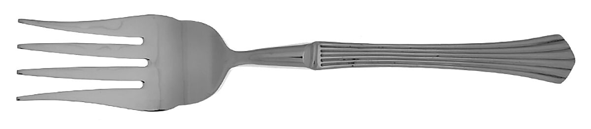 Saratoga (Stainless) Cold Meat Fork Large, Stainless Tines HC by Oneida Silver-1