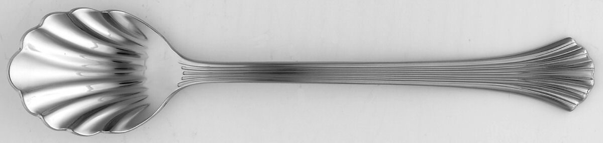 Saratoga (Stainless) Sugar Shell Spoon by Oneida Silver-1