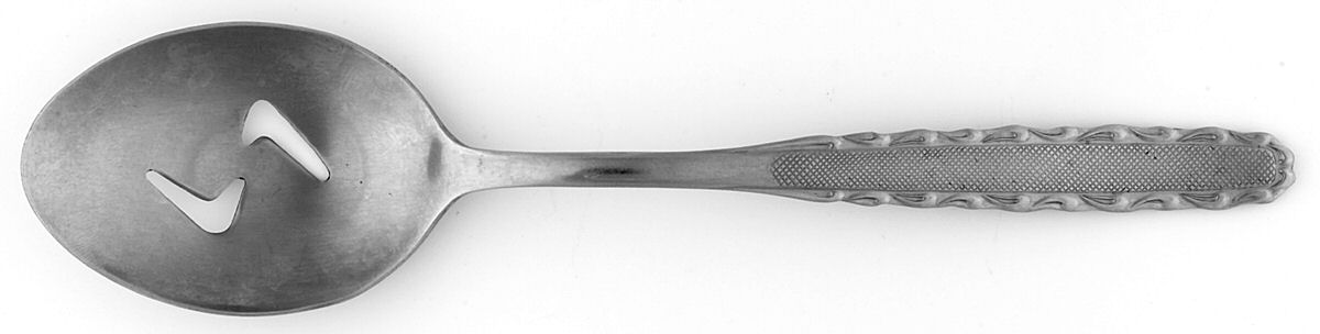 ORL64 (Stainless) Pierced Tablespoon (Serving Spoon) by Orleans-1