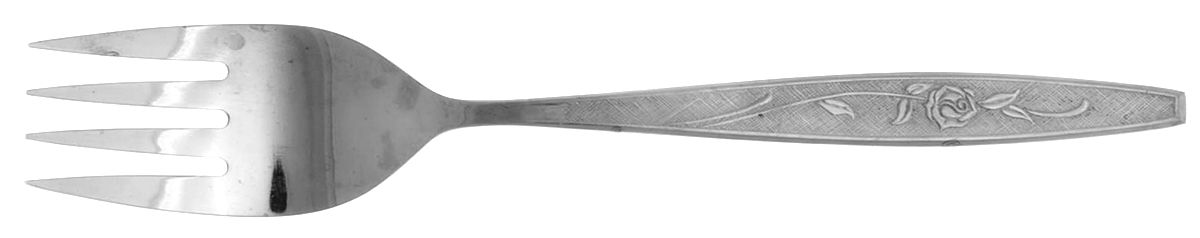 ORL65 (Stainless) Medium Solid Cold Meat Serving Fork by Orleans-1