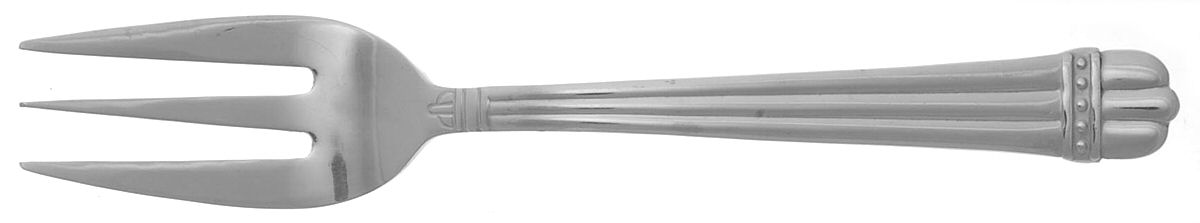 Trident (Stainless) Medium Solid Cold Meat Serving Fork by Oneida Silver-1