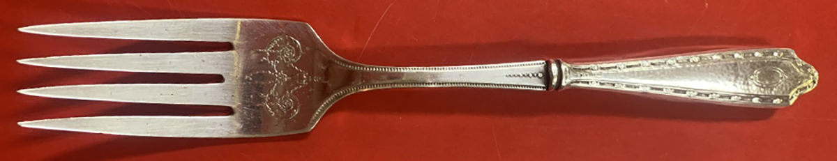 OHS509 (Sterling) Individual Hollow Handle Salad Fork by Oneida Silver-1