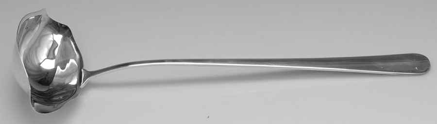 Ridgewood (Slvp, Hlwr, Smooth Edge) Punch Ladle Solid Piece by Oneida Silver-1
