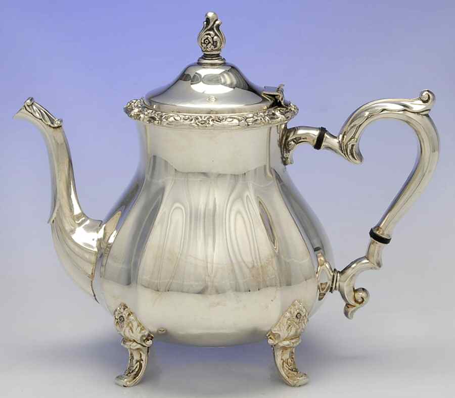 Countess (Silverplate, Hollowware) Teapot by Oneida Silver-1