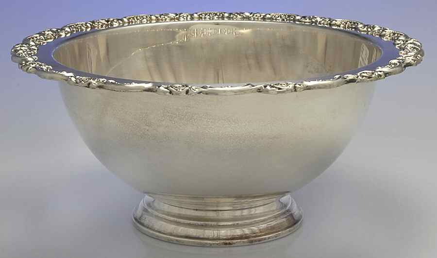 Countess (Silverplate, Hollowware) Punch Bowl by Oneida Silver-1