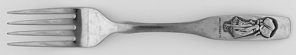 Holly Hobbie (Stainless) Youth Fork by Oneida Silver-1