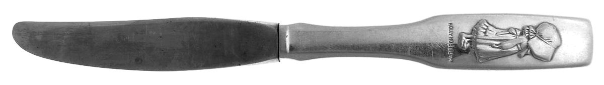 Holly Hobbie (Stainless) Hollow Handle Youth Knife by Oneida Silver-1