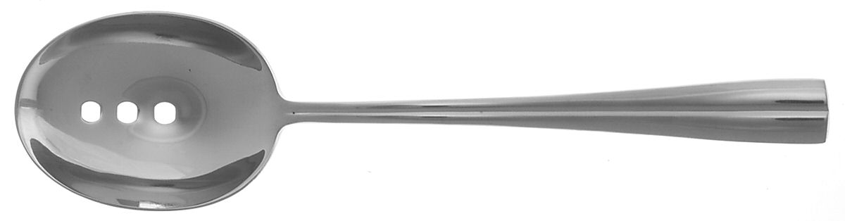 Rondel (Stainless) Pierced Tablespoon (Serving Spoon) by Oneida Silver-1