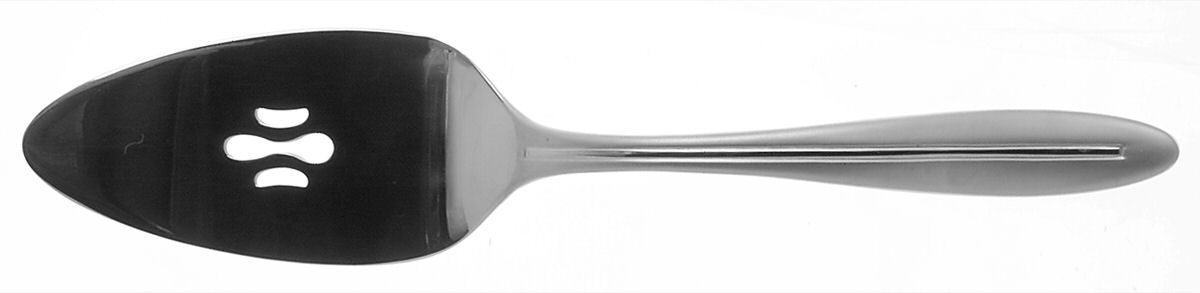 Stave (Stainless) Pierced All Stainless Pie Server by Oneida Silver-1