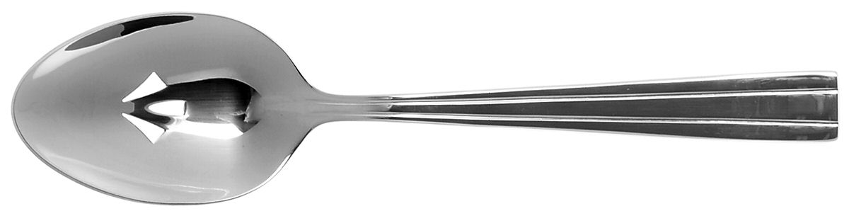 Aldwych (Stainless) Pierced Tablespoon (Serving Spoon) by Oneida Silver-1