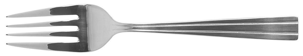 Aldwych (Stainless) Medium Solid Cold Meat Serving Fork by Oneida Silver-1