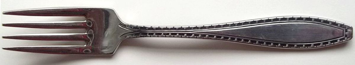 Savoy (Stainless) Fork by Oneida Silver-1