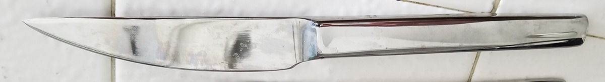 Edisto (Stainless) Individual Solid Handle Steak Knife by Oneida Silver-1