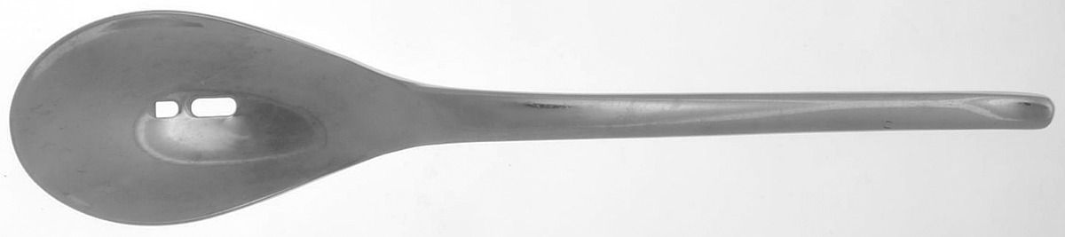 Edisto (Stainless) Pierced Tablespoon (Serving Spoon) by Oneida Silver-1