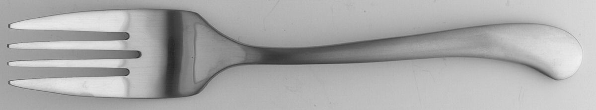 Tangent (Stainless) Individual Salad Fork by Oneida Silver-1