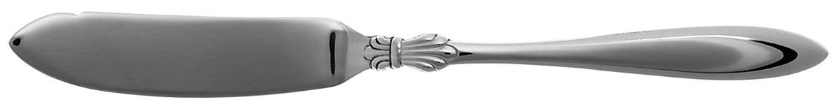 Kenya (Stainless) Flat Handle Master Butter Knife by Oneida Silver-1
