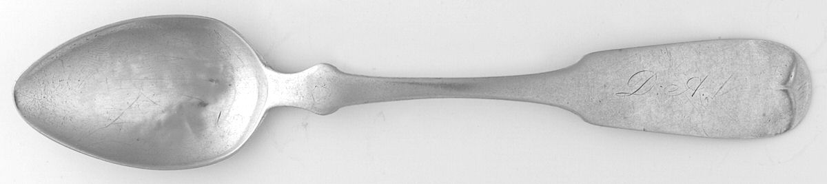 Coin Silver Flatware Teaspoon by O E Sibley-1