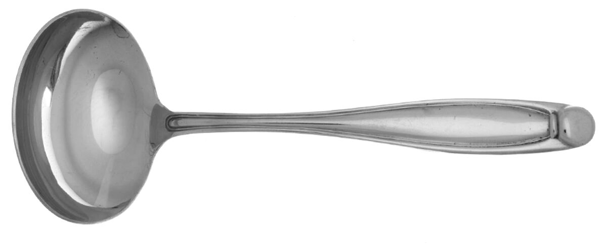Alexandria-Glossy Solid Gravy Ladle by Oneida Silver-1