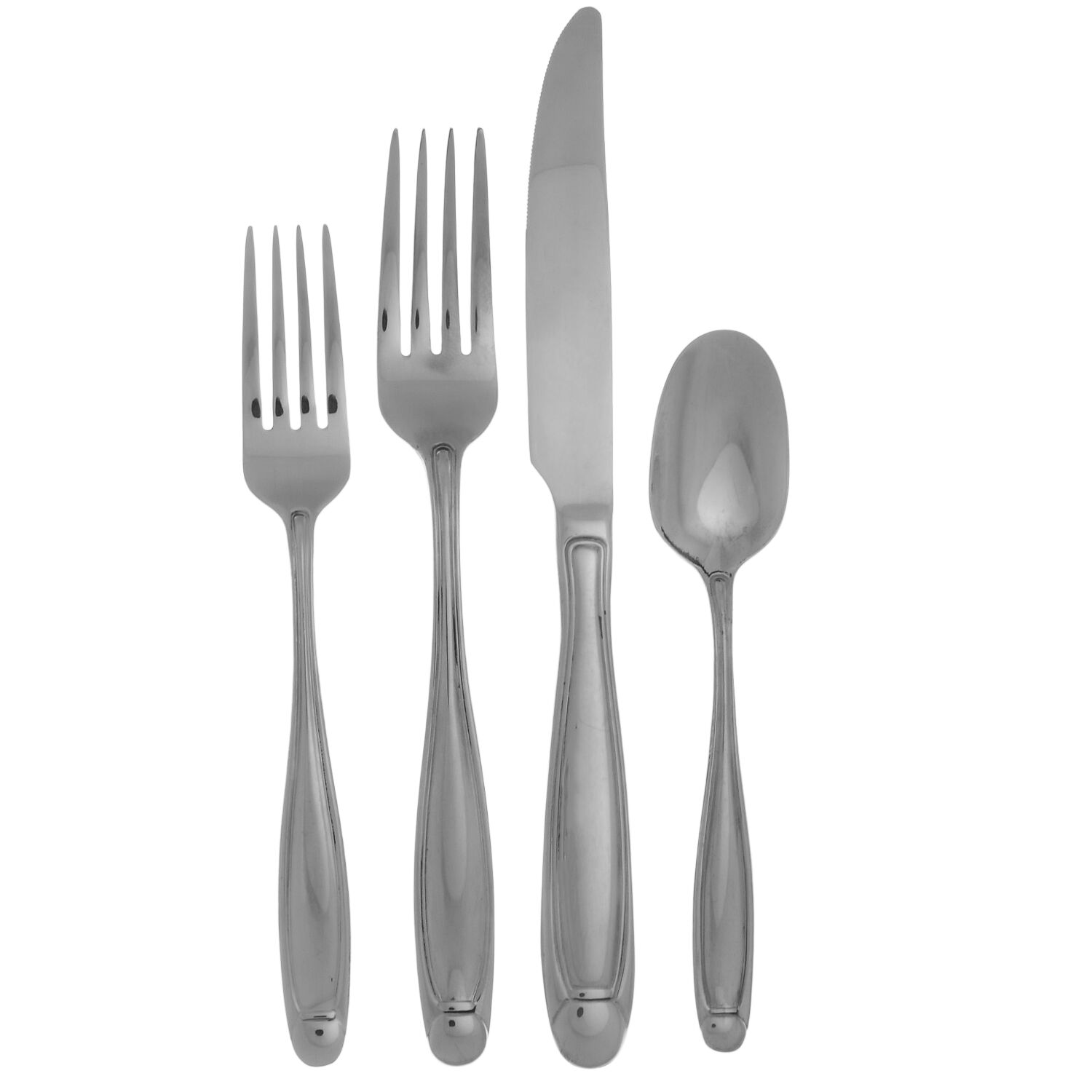 Alexandria-Glossy 4 Piece Place Setting by Oneida Silver-1