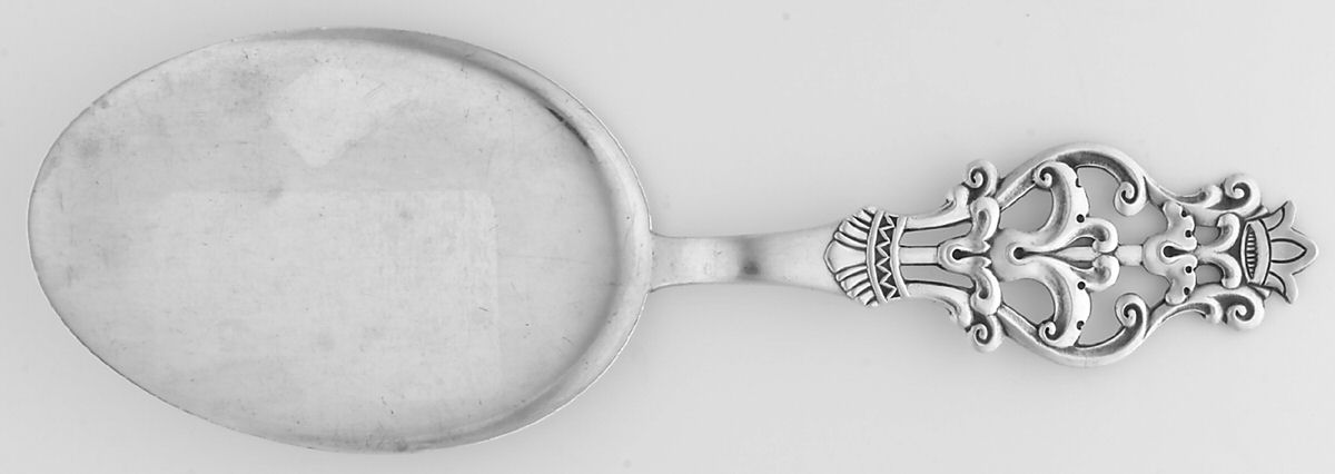OLV1 (Sterling) Solid Pastry Server by Theo Olsens Silver-1