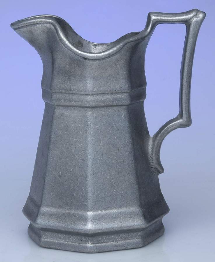Cambridge Colonial-Pewter Hollowware Smooth Pitcher by Oneida Silver-1