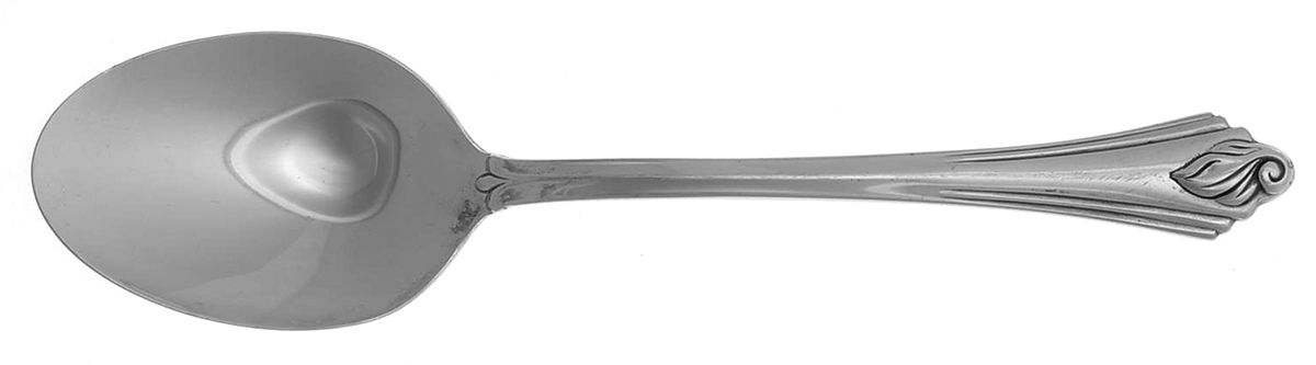 LEAF (Stainless) Place/Oval Soup Spoon by Oneida Silver-1