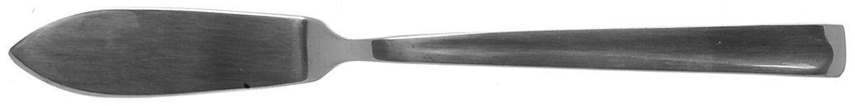 Oakland (Stainless) Flat Handle Master Butter Knife by Oneida Silver-1