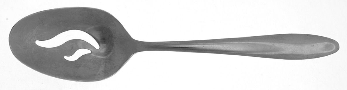 Trista (Stainless) Pierced Tablespoon (Serving Spoon) by Oneida Silver-1