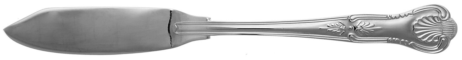 Ashton (Stainless) Flat Handle Master Butter Knife by Oneida Silver-1