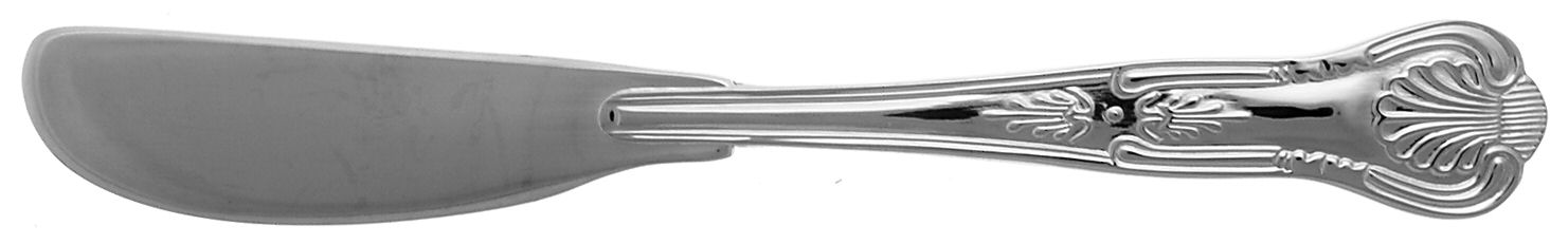 Ashton (Stainless) Flat Handle Butter Spreader by Oneida Silver-1