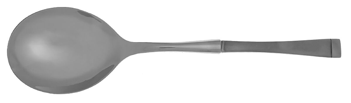 Mercer (Stainless) Casserole Spoon with Smooth Stainless Bowl HC by Oneida Silver-1