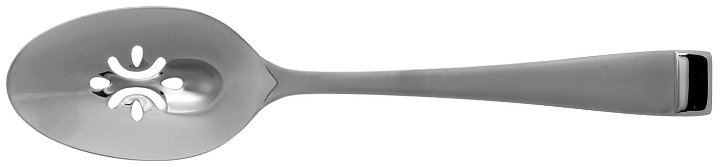 Mercer (Stainless) Pierced Tablespoon (Serving Spoon) by Oneida Silver-1