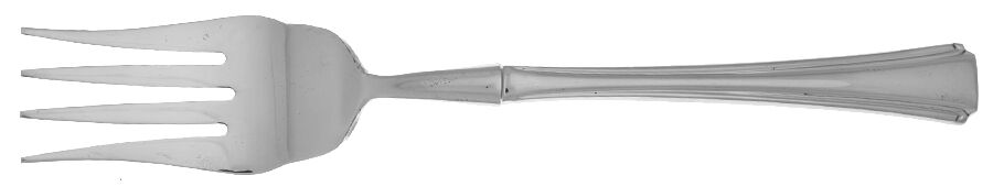 Bordeaux (Stainless) Cold Meat Fork Large, Stainless Tines HC by Oneida Silver-1