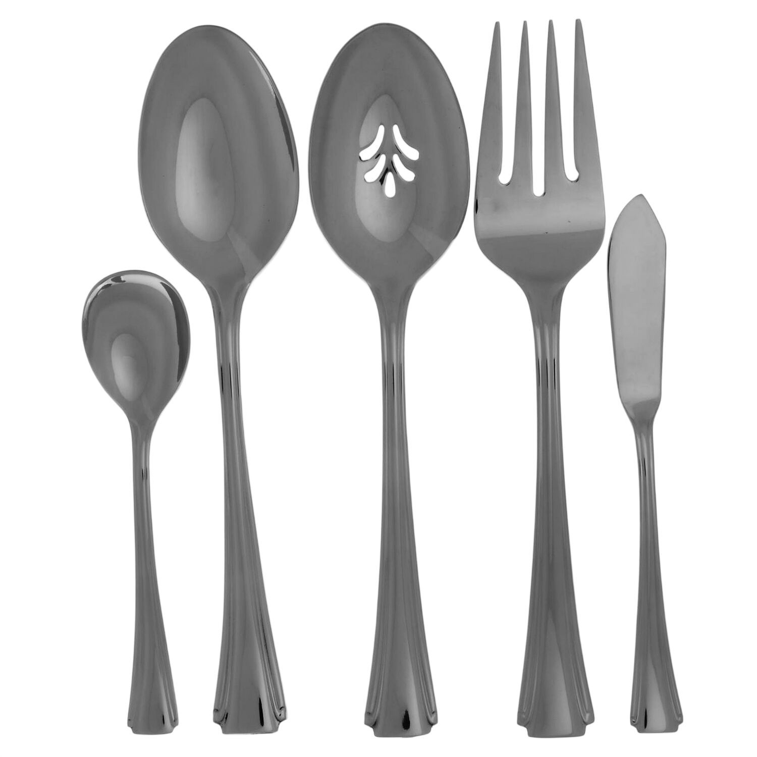 Bordeaux (Stainless) 5 Piece Hostess Set by Oneida Silver-1