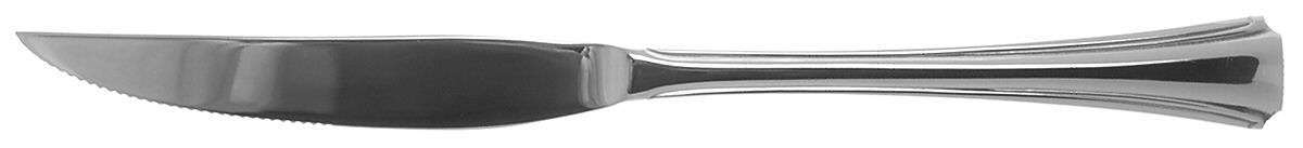 Bordeaux (Stainless) Individual Solid Handle Steak Knife by Oneida Silver-1
