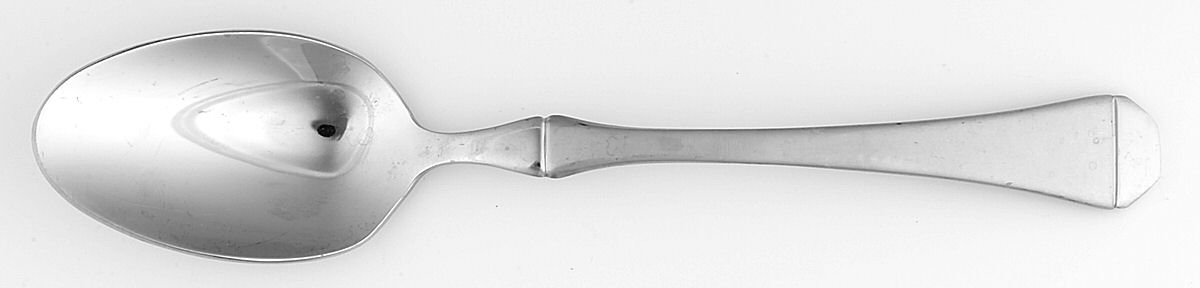Obsidian (Stainless) Place/Oval Soup Spoon by Oneida Silver-1