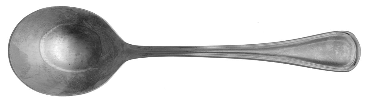 Barcelona (Stainless) Round Bowl Soup Spoon (Gumbo) by Oneida Silver-1