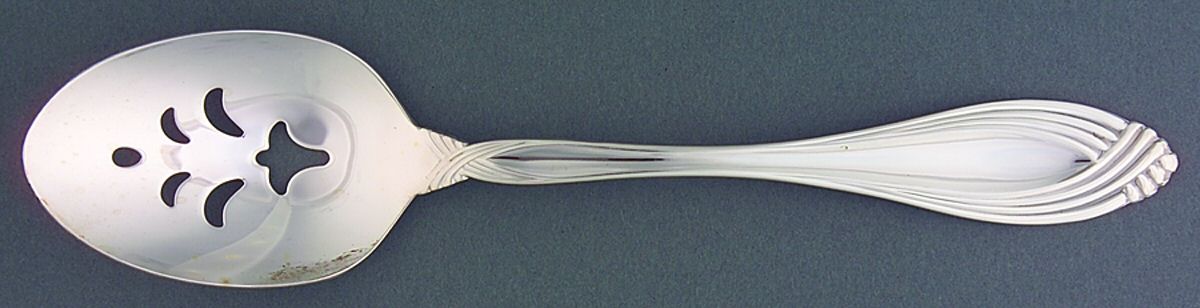 Heiress (Silverplate) Pierced Tablespoon (Serving Spoon) by Oneida Silver-1