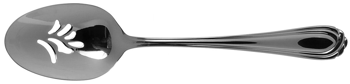 Ottawa (Stainless) Pierced Tablespoon (Serving Spoon) by Oneida Silver-1