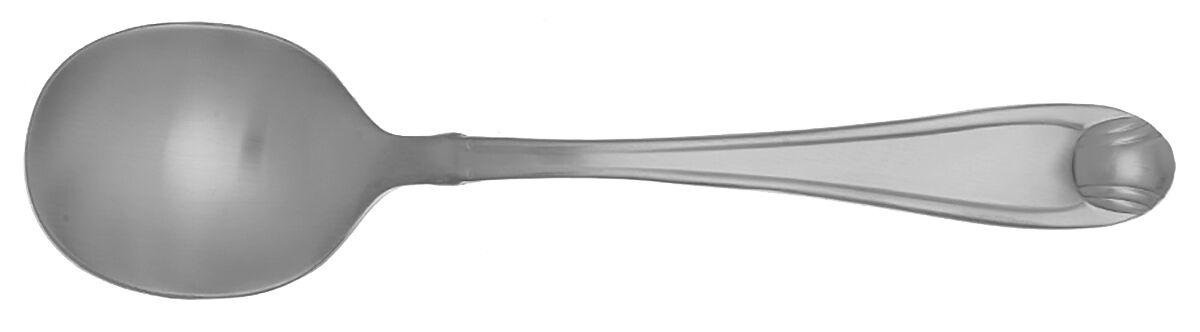 Garnet (Stainless) Round Bowl Soup Spoon (Cream Soup) HC by Oneida Silver-1