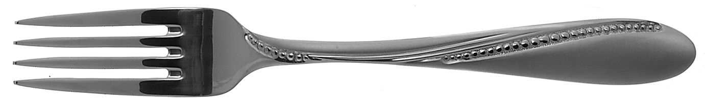 Satin Normandy (Stainless) Fork by Oneida Silver-1