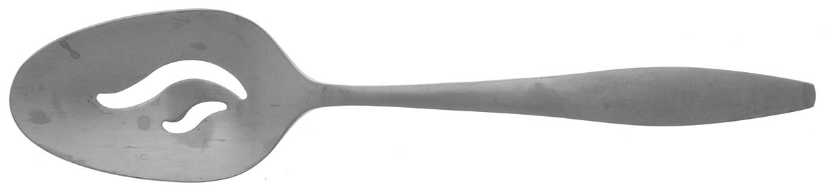 OHS303 (Stainless) Pierced Tablespoon (Serving Spoon) by Oneida Silver-1