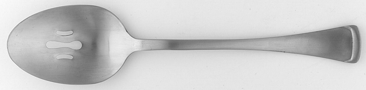 Emma (Stainless) Pierced Tablespoon (Serving Spoon) by Oneida Silver-1