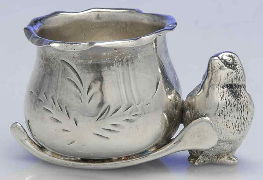 346 (Silverplate, Hollowware) Toothpick Holder by Oneida Silver-1