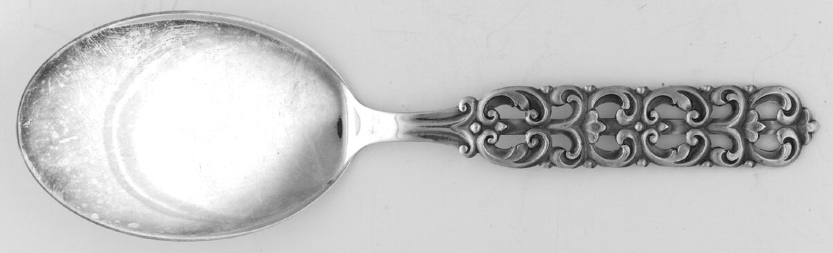 OLV2 (Sterling) Small Solid Pastry Server by Theo Olsens Silver-1