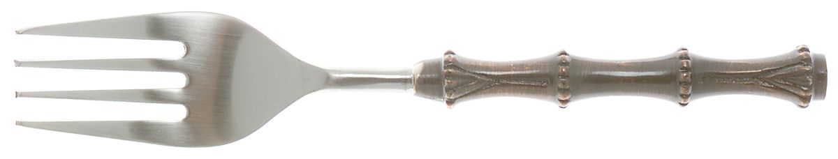Copper Bamboo (Stainless) Individual Salad Fork by Oneida Silver-1