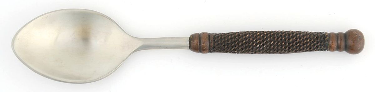 Copper Wire (Stainless) Teaspoon by Oneida Silver-1