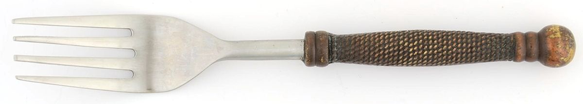 Copper Wire (Stainless) Fork by Oneida Silver-1