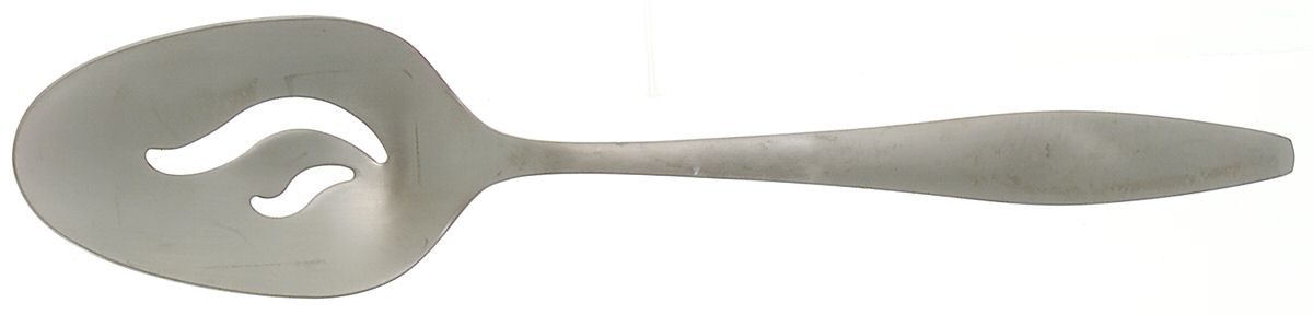 Jasmine (Stainless) Pierced Tablespoon (Serving Spoon) by Oneida Silver-1