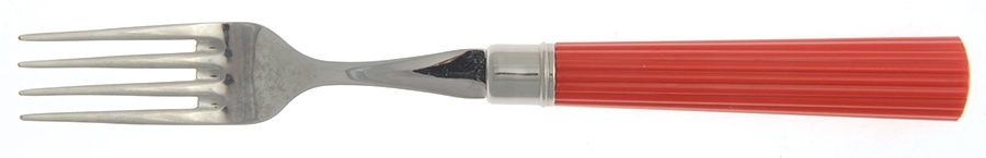 Monarch-Red (Stainless) Individual Salad Fork by Oneida Silver-1